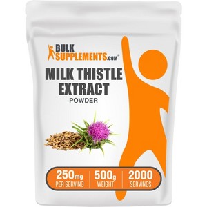 BulkSupplements Milk Thistle Extract Powder - 1 of 4