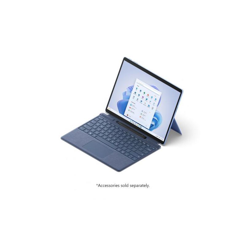 Microsoft Surface Pro 9 13" Tablet Intel Core i7-1255U 16GB RAM 256GB SSD Sapphire - 12th Gen i7-1255U Deca-core - 2880 x 1920 PixelSense Flow Display, 4 of 6