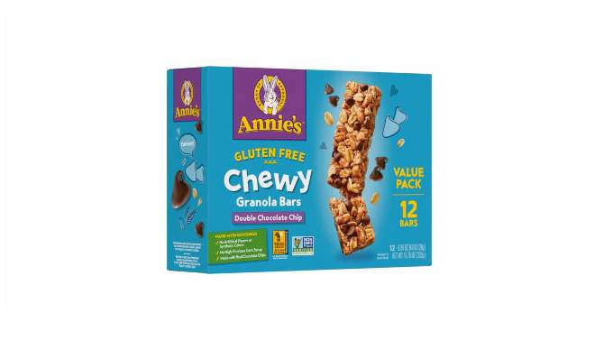 Annie&#39;s Organic Gluten Free Double Chocolate Chip Granola Bars Value Pack - 11.7oz, 2 of 14, play video