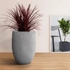 Rosemead Home & Garden, Inc. Concrete Outdoor Planter Pot Gray 17"x17" - 2 of 4