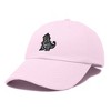 Dalix Giant Lizard Zilla Embroidered Cotton Dad Hat Baseball Cap Adjustable Glow in the Dark Mens - 4 of 4