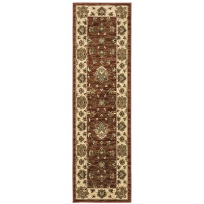 Oriental Weavers Ariana 623V3 Red/ Ivory Indoor Area Rug - 2'3" x 7'9"