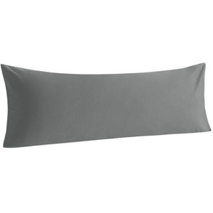 Cotton Body Pillowcase, Breathable and Soft Body Pillow Cover with Envelope Closure - NTBAY - 1 of 4