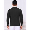 INSPIRE CHIC Men's Slim Fit Crew Neck Long Sleeve Soft Twist Textured Cable Knit Pullover Sweater - 3 of 4
