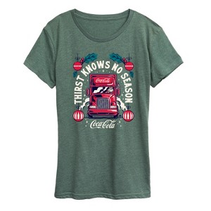Women's - Coca-Cola - Thirst Knows No Season Short Sleeve Graphic T-Shirt - 1 of 4