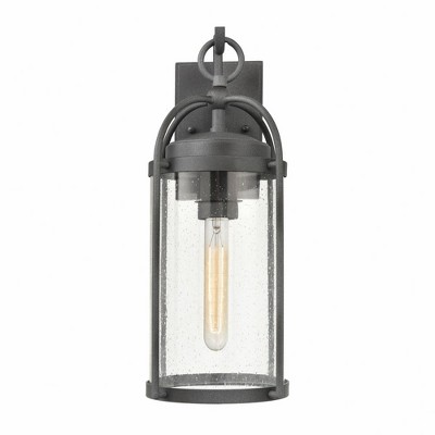 Elk Home Catalonia 1 - Light Wall Light in  Distressed Zinc
