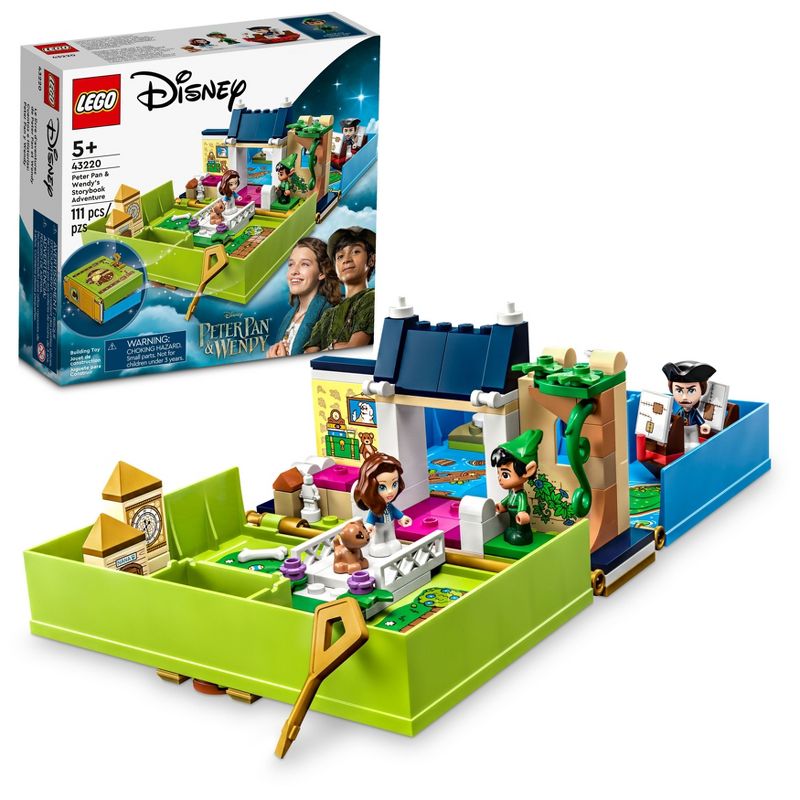 LEGO Disney Peter Pan &#38; Wendy Storybook Adventure Set 43220, 1 of 8