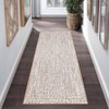 Area Rugs for Living Room Soft Faux Wool Modern Braided Print Rug Washable Rug Low Pile Non-Slip Carpet - 2 of 4