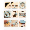 Paaaawaters Wooden Driving Simulator Toy for Toddlers – Portable Montessori Busy Board with Steering Wheel & Gear Shifter - 3 of 4
