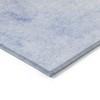 Navy Blue And Denim Blue Ombre Washable Indoor Outdoor Area Rug - 4 of 4