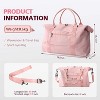 Hachikiko Waterproof Travel Duffle Bag with Trolley Sleeve - Weekender Carry On, Gym Bag, Labor & Delivery Hospital Bag - 2 of 4