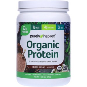 Purely Inspired Organic Protein Powder Chocolate 1.5 lbs - 1 of 4