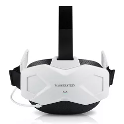 Wasserstein Ultra Lightweight Elite Head Strap and Powerbank Battery Pack for Meta/Oculus Quest 2 - Reduce Head Pressure and Extend Your VR Play By 6 Hours