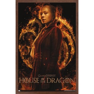 Trends International House of the Dragon - Rhaenyra One Sheet Framed Wall Poster Prints - 1 of 4