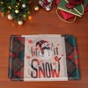 Unique Bargains Christmas Place Mats Flax Multicolor 11.8"x17.7" 2 Pcs - 2 of 4
