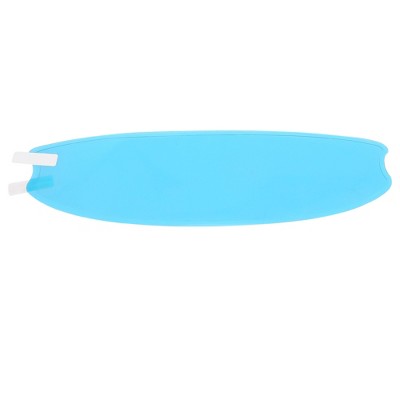 Unique Bargains Rain Proof Film for Motorcycle Helmet Anti Rain Shield Len Sticker 9.57" x 3.11"
