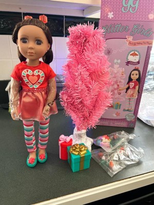 Glitter Girls Eve Doll & Christmas Tree Bundle : Target