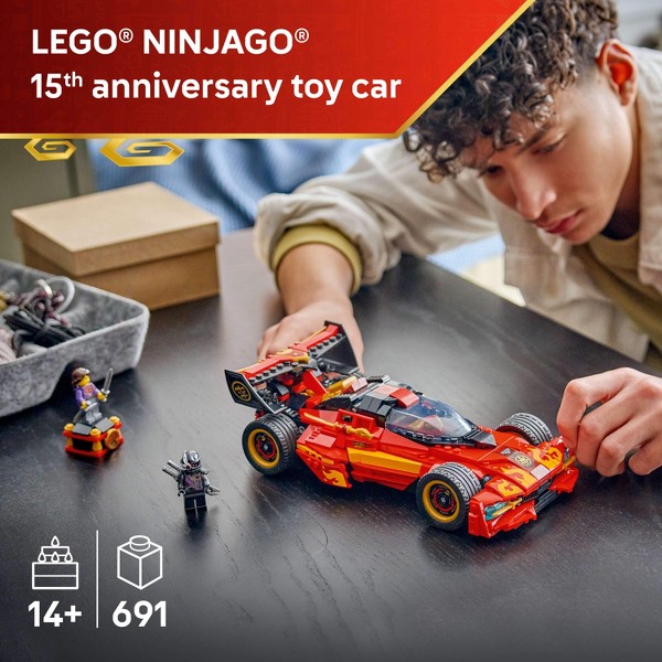 LEGO NINJAGO Cargador Ninja X-1 15 Aniversario 71867 2