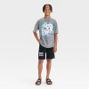 Boys' Minecraft Ghastly Short Sleeve Graphic T-Shirt - Gray - 4 of 4