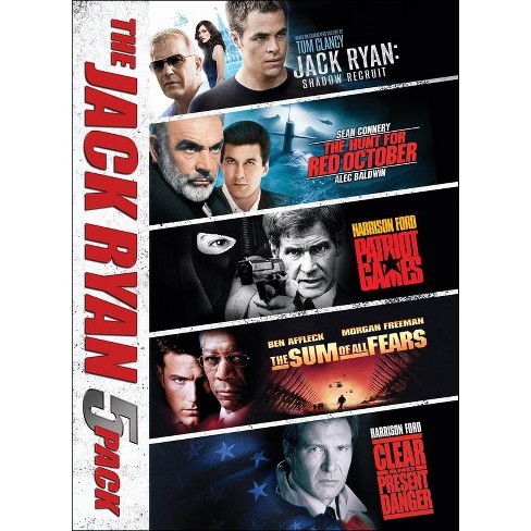 Jack Ryan Movie 5 Pack Dvd Target