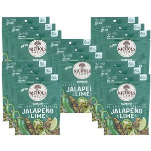 Nichols Farms Jalapeno Lime No Shell Pistachios - Case of 15/6 oz - 1 of 4