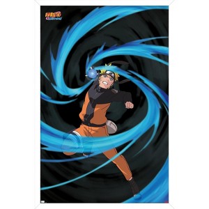 Trends International Naruto Shippuden - Naruto Uzumaki Framed Wall Poster Prints - 1 of 4