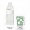 Big Dot of Happiness Sage Green Daisy Flowers - Party Mini Favor Boxes - Floral Party Treat Candy Boxes - Set of 12 - 3 of 4