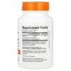 Doctor's Best High Absorption Magnesium, Lysinate Glycinate 100% Chelated, 105 mg per Serving, 120 Veggie Caps - 2 of 2