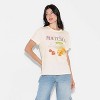 Women's Morning Matcha Short Sleeve Graphic T-Shirt - Off-White - 2 of 3