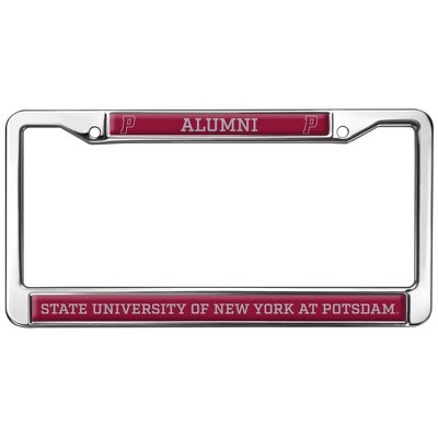 State University of New York at Potsdam Alumni Full Size Standard License Plate Metal Frame