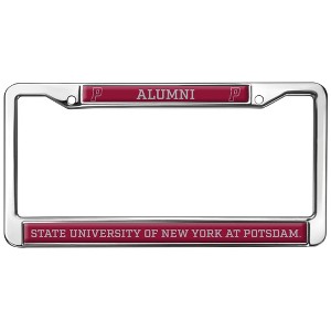 State University of New York at Potsdam Alumni Full Size Standard License Plate Metal Frame - 1 of 4