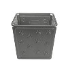 Spectrum Diversified Macklin Paws Medium Basket Dark Gray: Metal Utility Storage, Portable, 10.4" H x 17.5" D, Multicolored - 4 of 4