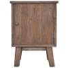 vidaXL Bedside Cabinet 15.7"x11.8"x20.9" Solid Teak Wood - 2 of 4