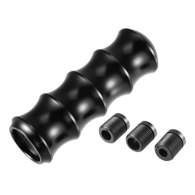 Unique Bargains Gear Shift Knob Aluminum Alloy Bamboo Style Gear Shifter Car Interior Shift Knob 4.72" 1 Set