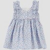 Carter's Just One You® Toddler Girls' Floral Dress - Blue - 2 of 3