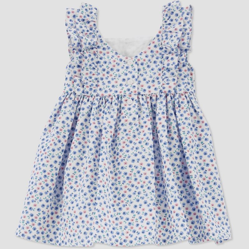 Carter&#39;s Just One You&#174; Toddler Girls&#39; Floral Dress - Blue, 3 of 5