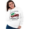 Farm Fresh Christmas Tree Plaid Truck Sweatshirt for Men or Women Brisco Brands - 4 of 4