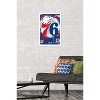 Trends International NBA Philadelphia 76ers - Maximalist Logo 23 Framed Wall Poster Prints - 2 of 4