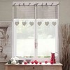 Evideco French Home Goods Adjustable Cafe Curtain Rods for Lightweight Voile Curtains - Easy Installation - 3 of 4