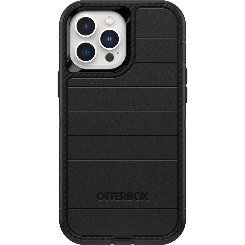 OtterBox Apple iPhone 13 Pro Max/iPhone 12 Pro Max Defender Pro Case - Black, 1 of 6