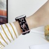 HTUTWOO Bowknot Apple Watch Strap, Sport Silicone Band 38/40/41/42/44/45/49mm, Adjustable Wristband for iWatch Series 10 9 8 7 6 5 4 3 2 1 Ultra SE - 4 of 4