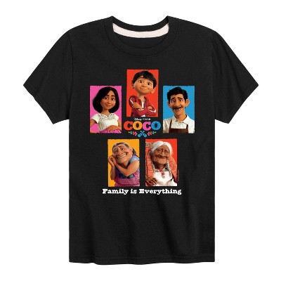 Boys' - Coco - Family Is Everything Short Sleeve Graphic T-Shirt