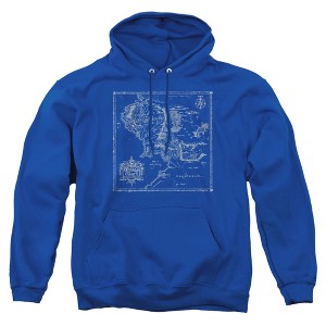 Lord Of The Rings Map Of Me Adult Pull-Over Hoodie - 1 of 4