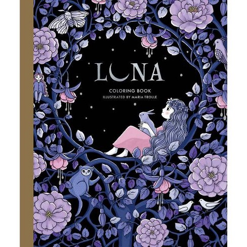 Luna Coloring Book Hardcover Target