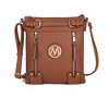 MKF Collection Lilian Vegan Leather Women’s Crossbody Purse Functional by Mia K - 2 of 4