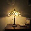 Chloe Lighting Claude Tiffany-style 2 Light Victorian Table Lamp 17" Shade - 2 of 4