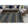 Liora Manne Sorrento Stripes Indoor/Outdoor Rug.. - 2 of 4