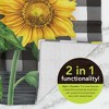 Briarwood Lane Fall Hand Towel 26x18 Checkered Sunflowers For Fall Hand Towel - 3 of 3