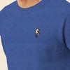 Dalix Lightning (Glow in the Dark) Embroidered Crewneck Fleece Sweatshirt Pullover Mens - 4 of 4
