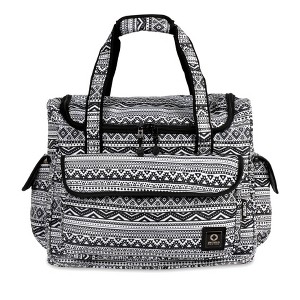 J World Donna 34.5L Rolling Duffel Bag - Geometric - 1 of 3